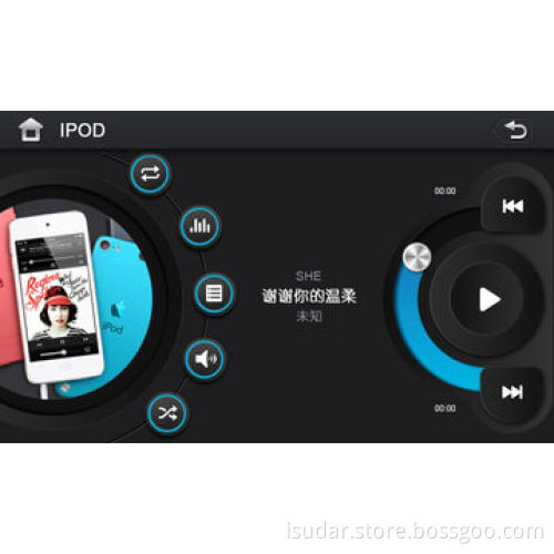 7" Car DVD Player for Geely Emgrand GX7/EX7, 1080p Video Play, Supports iPhone 5/CPU800M